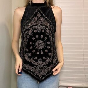 Free People bandana top